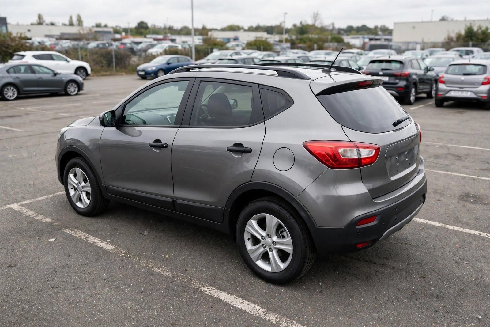 Dealer Template & Logo Branding example 3 - car photo before professional editing by Cars Photo Editor